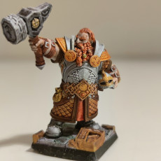 Picture of print of Olgrendrim, Dwarf hero