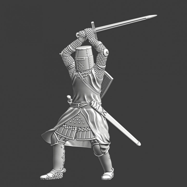 3D Printable Medieval Knight - La Poste di Falcone by Northern Crusades ...