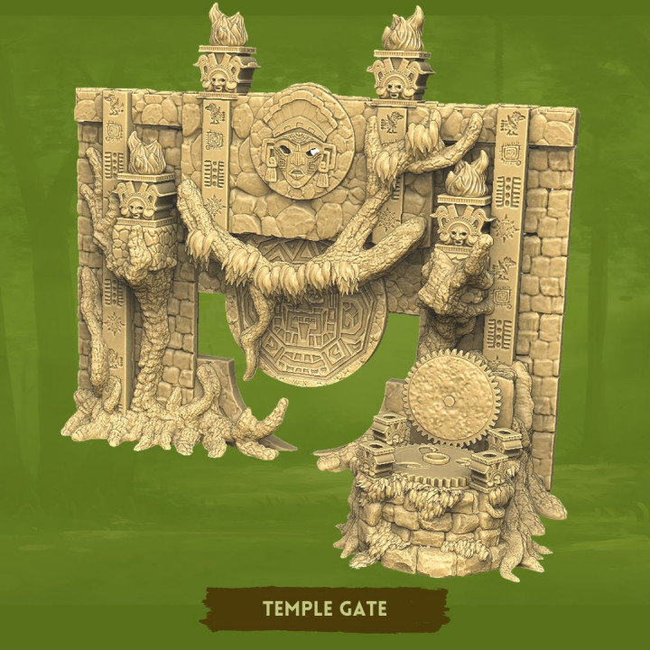 Temple Gate Set image