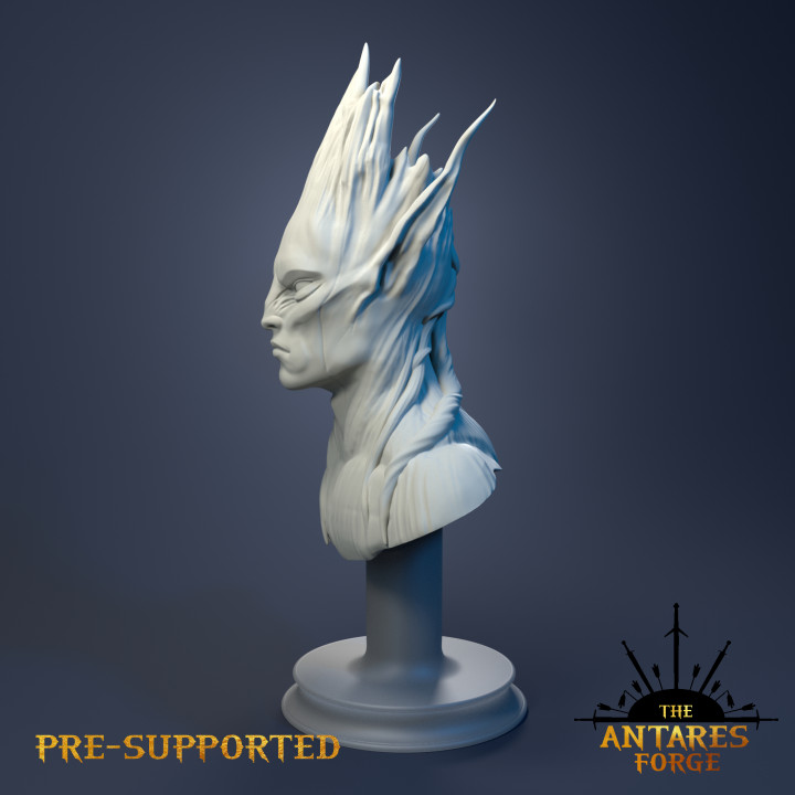 Wood Elf bust