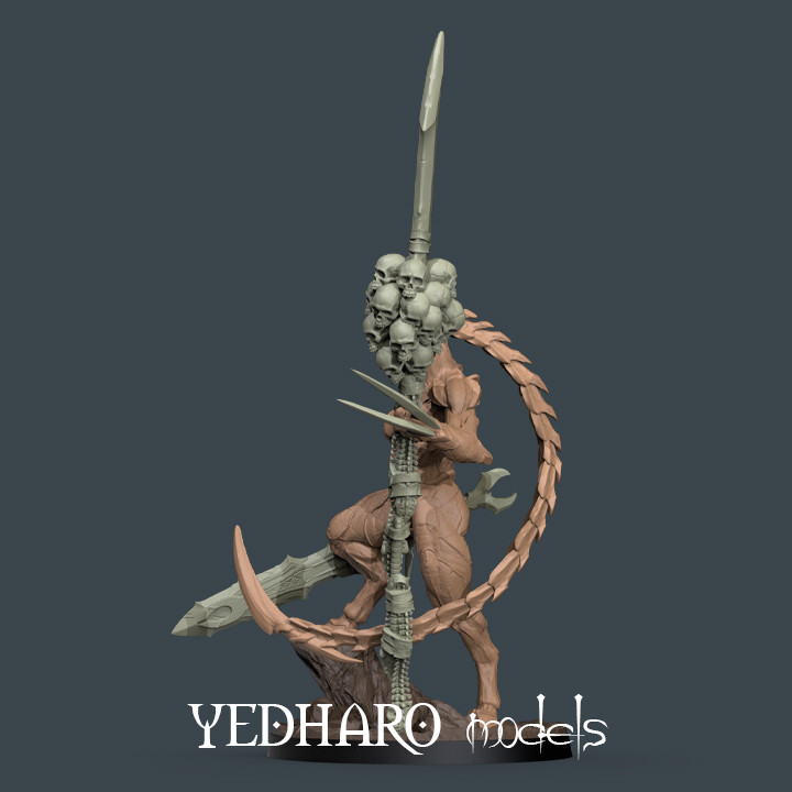 3d Printable Female Lesser V2 By Yedharo Models Sl 2043