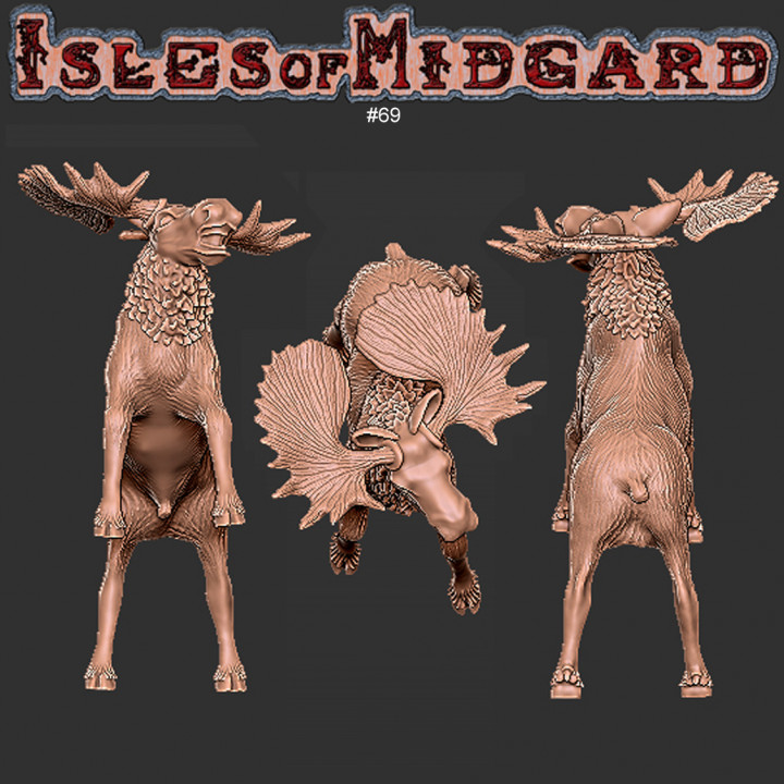 IoM Mount – Ljostari Elk #5