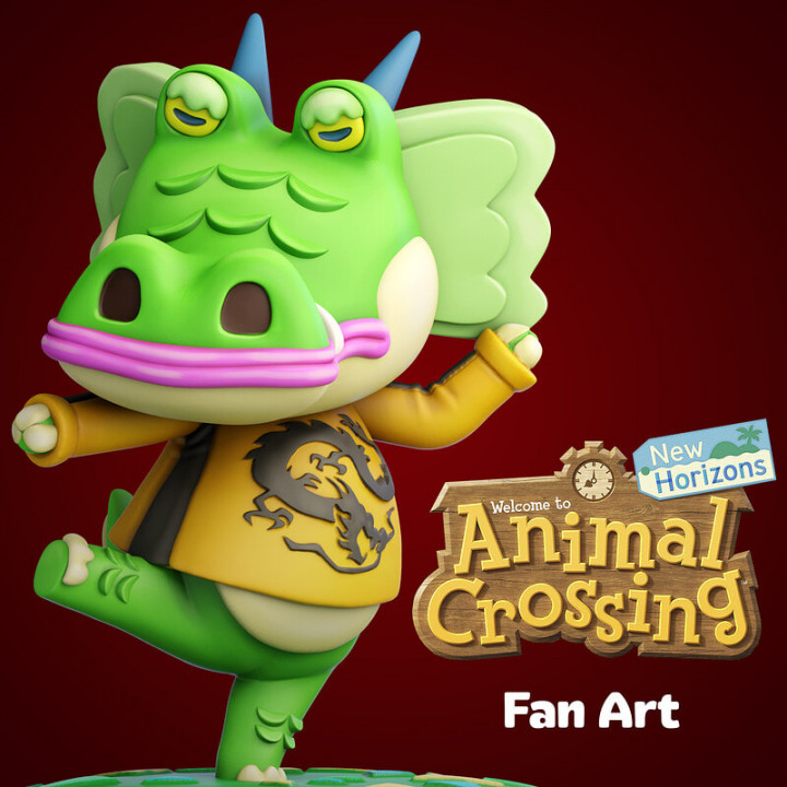 Animal Crossing Fan Art: Drago image
