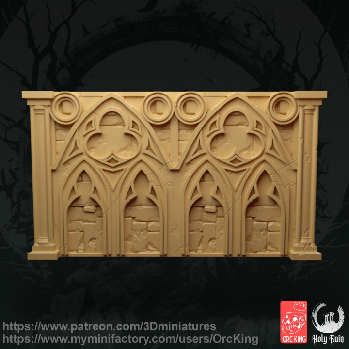 Supportless Modular Gothic Terrain 01