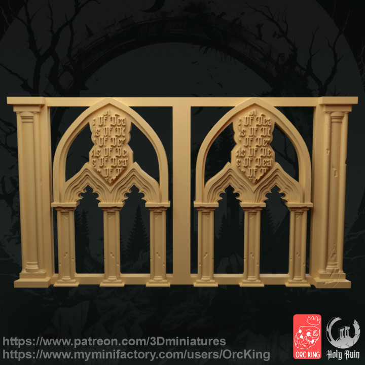 Supportless Modular Gothic Terrain 02