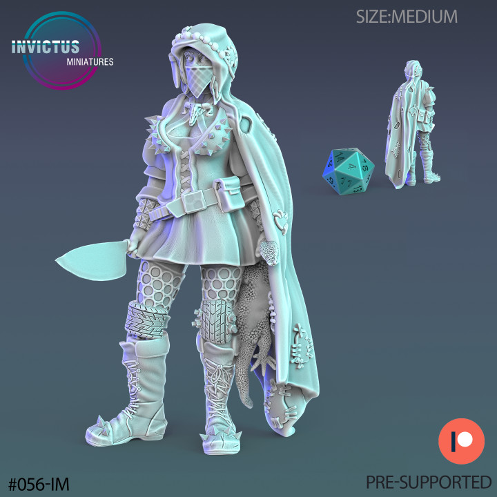 Child of the Wastelands Hunter / Space Villager / Cyberpunk Warrior / Invasion Army / Trooper Attack / Sci-Fi Encounter