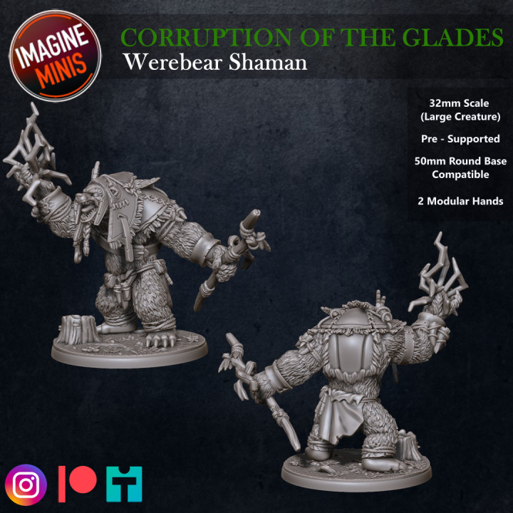 Corruption Of The Glades - Werebear Shaman