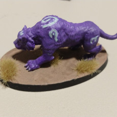 Picture of print of Nightsaber Panther