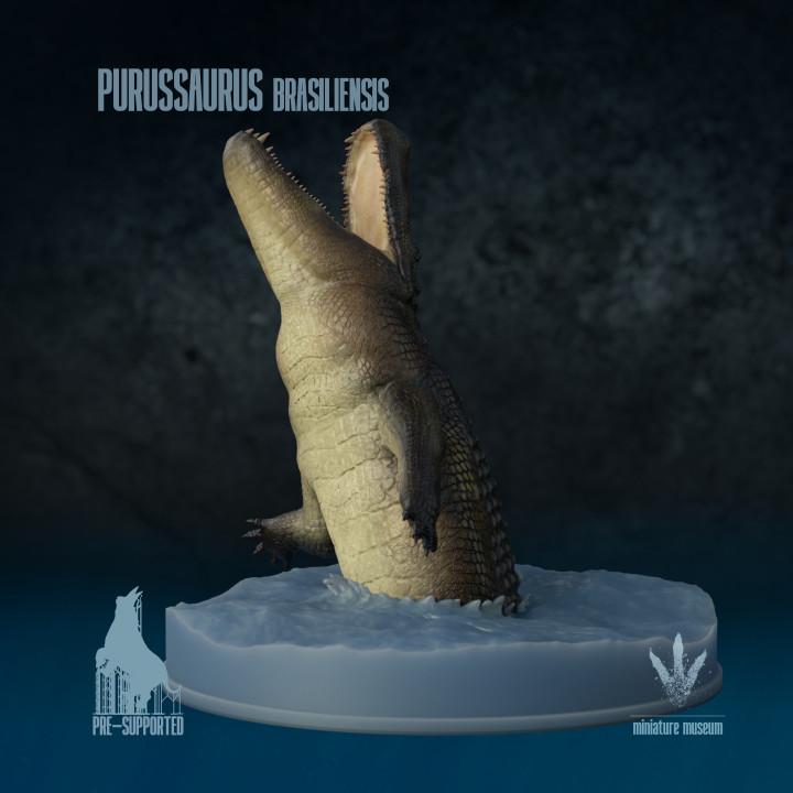 Purussaurus brasiliensis : Jump image