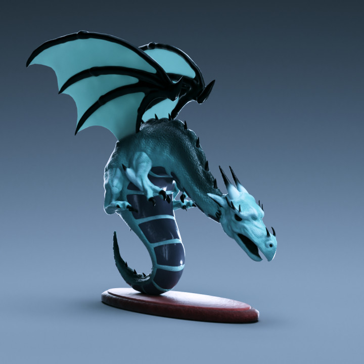 Dragon 3D Miniature - andor junior the family fantasy game image