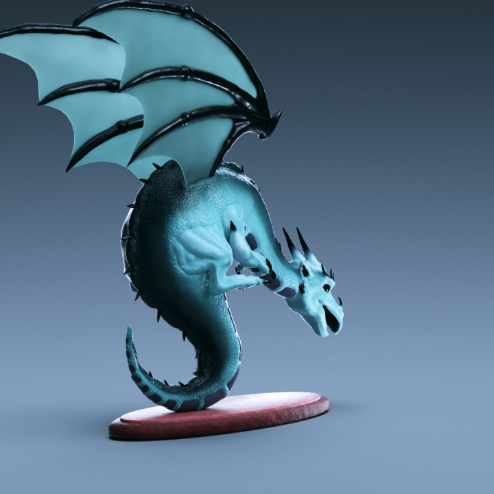 Dragon 3D Miniature - andor junior the family fantasy game image