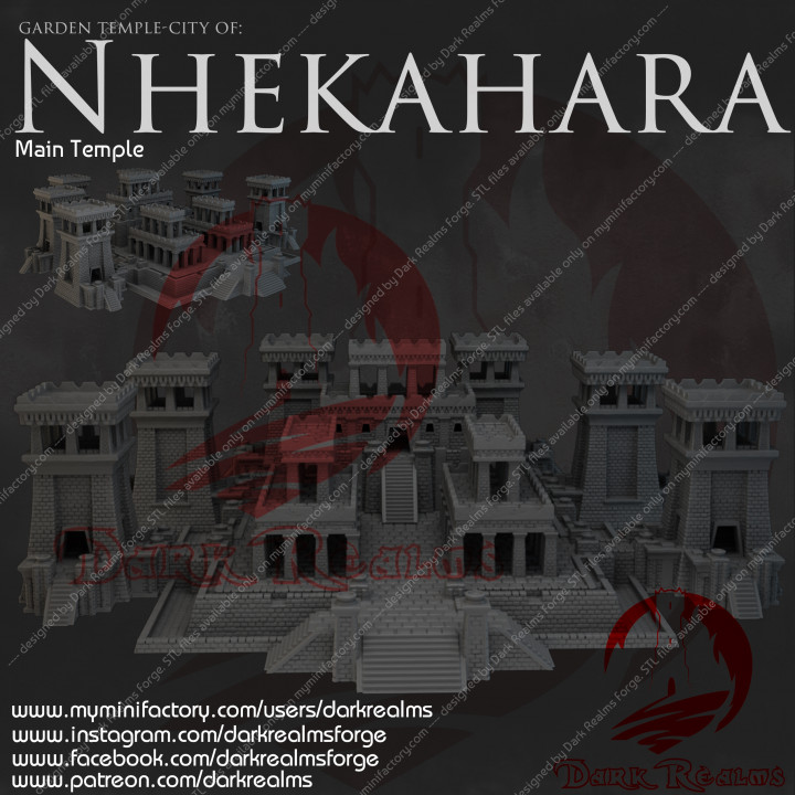 Dark Realms - Nhekahara - Main Temple