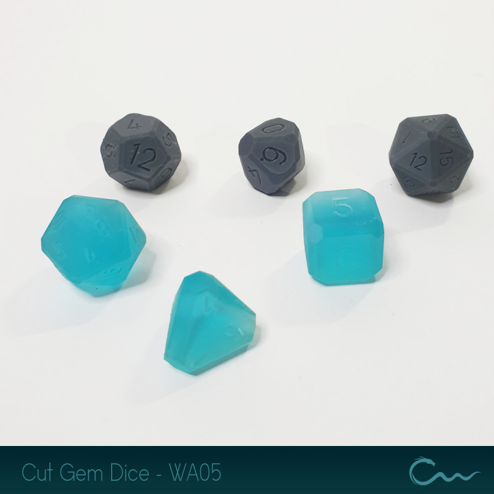 Cut Gem Dice - WA05 image