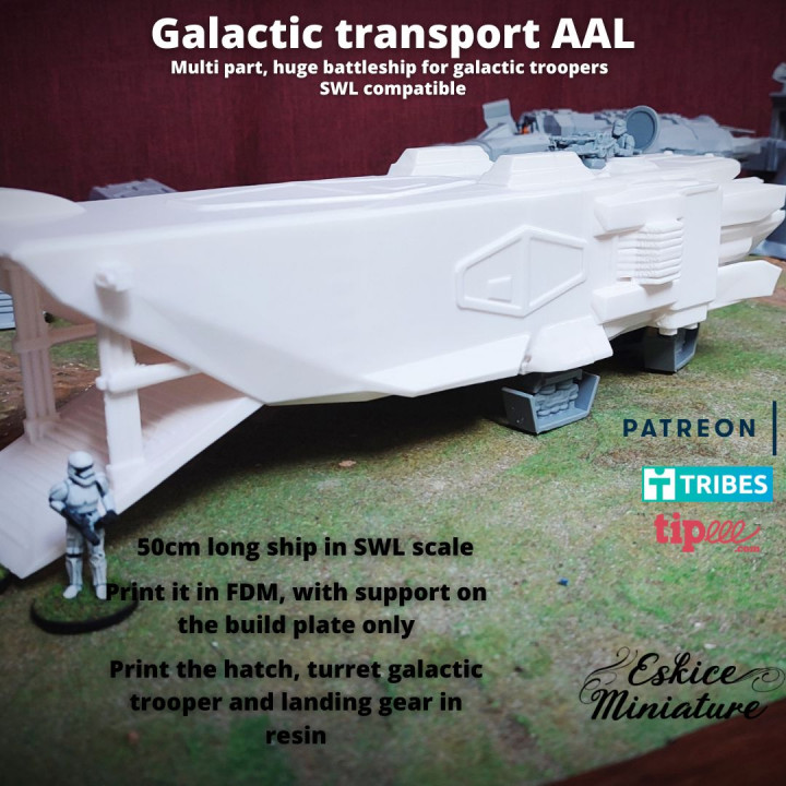 Galactic transport AAL - 35mm SWL Compatible image