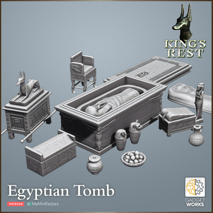 Egyptian Tomb Scatter - King's Rest image