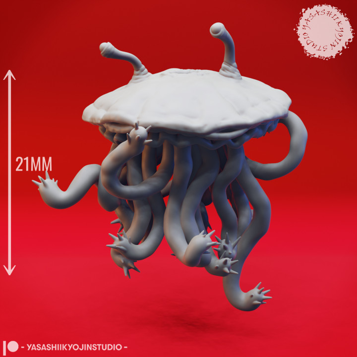 Flumph - Tabletop Miniature (Pre-Supported)