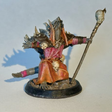 Picture of print of Pack Priest infantery