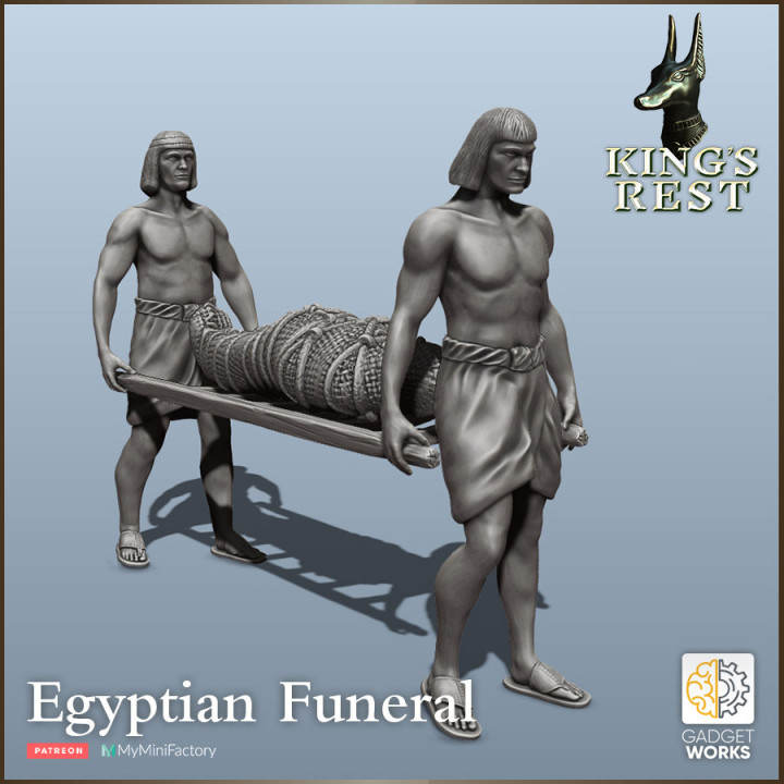 Egyptian Burial Procession - King's Rest image