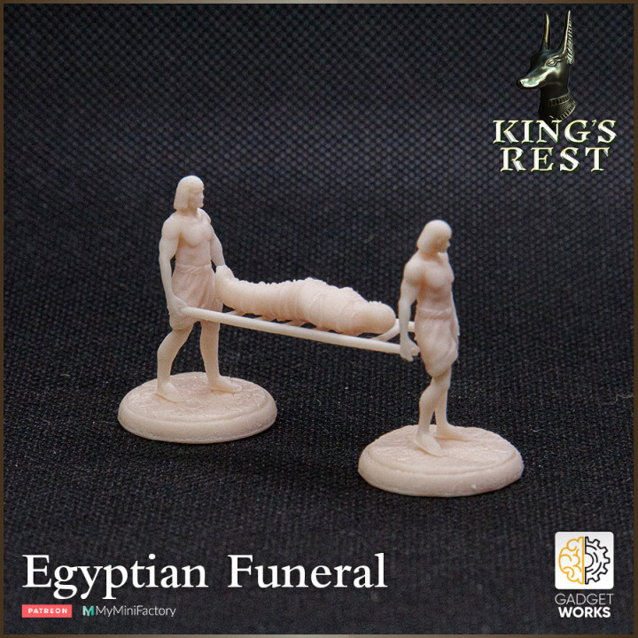 Egyptian Burial Procession - King's Rest image