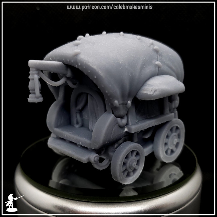 Merchants' Wagon [PRE-SUPPORTED] | Bronze Elf Series (2023)