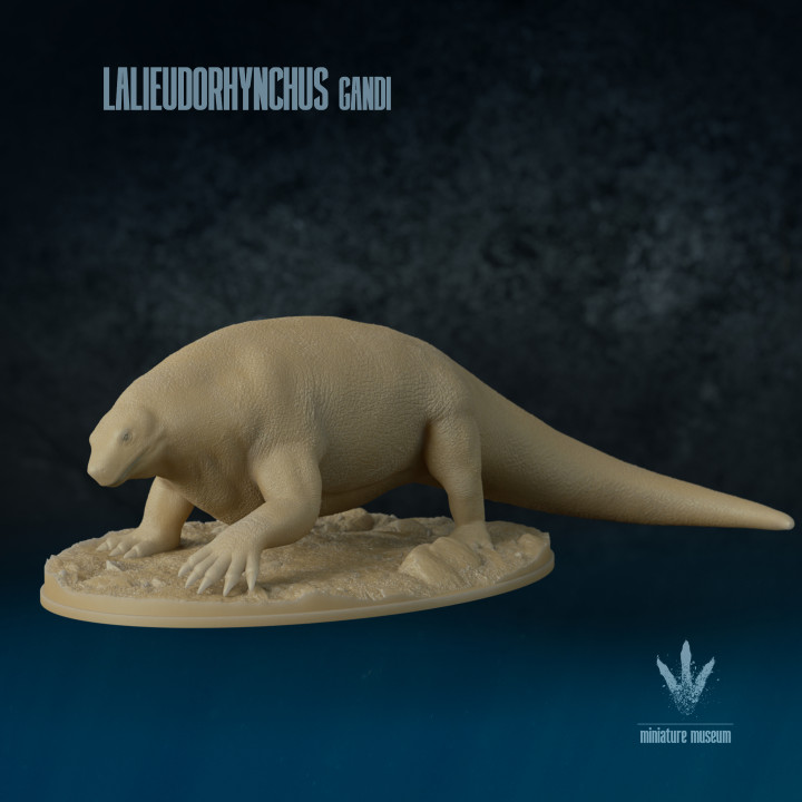 Lalieudorhynchus gandi : The Permian Hippo-like Synapsid image