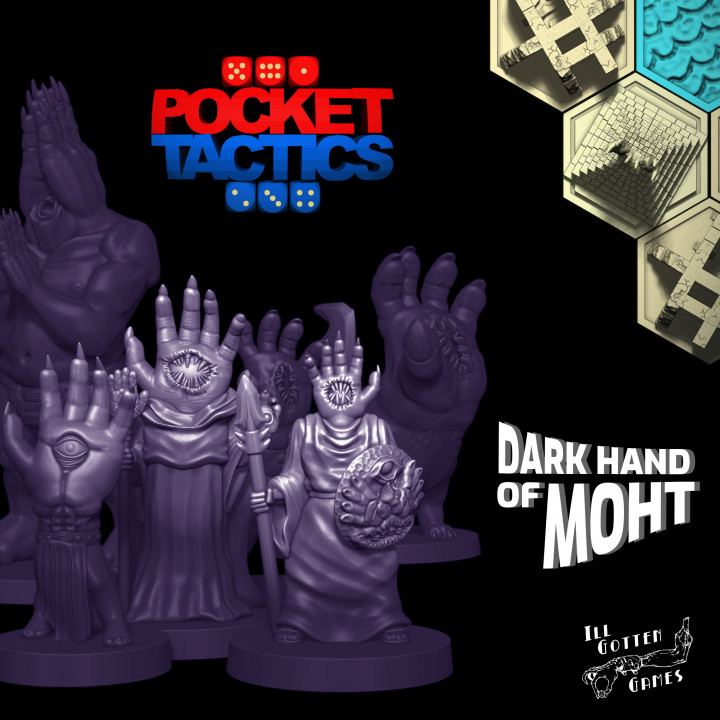 Pocket-Tactics: Dark Hand of Moht's Cover