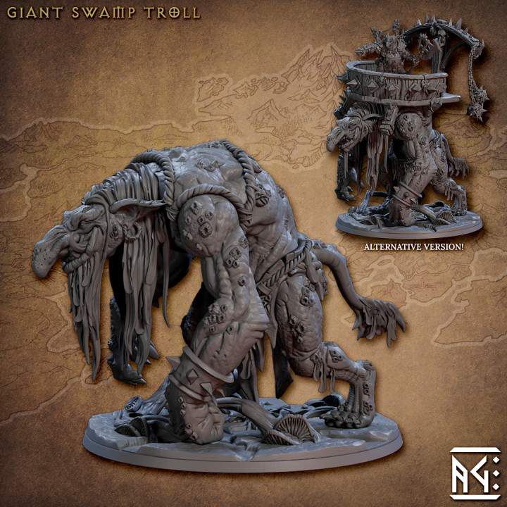 Giant Swamp Troll (Faldorn Goblins) image