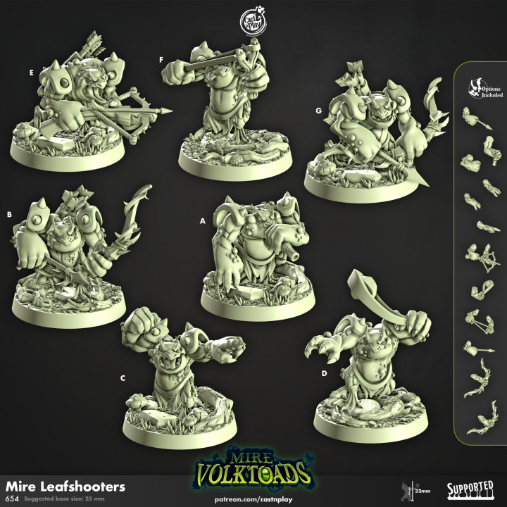 Mire Leafshooters (Pre-Supported)