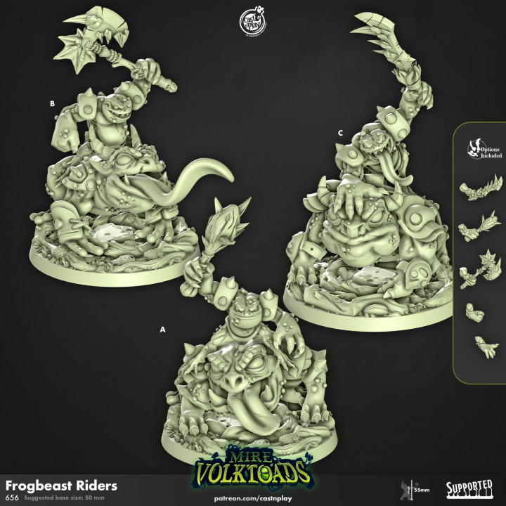 Frogbeast Riders (Pre-Supported) image