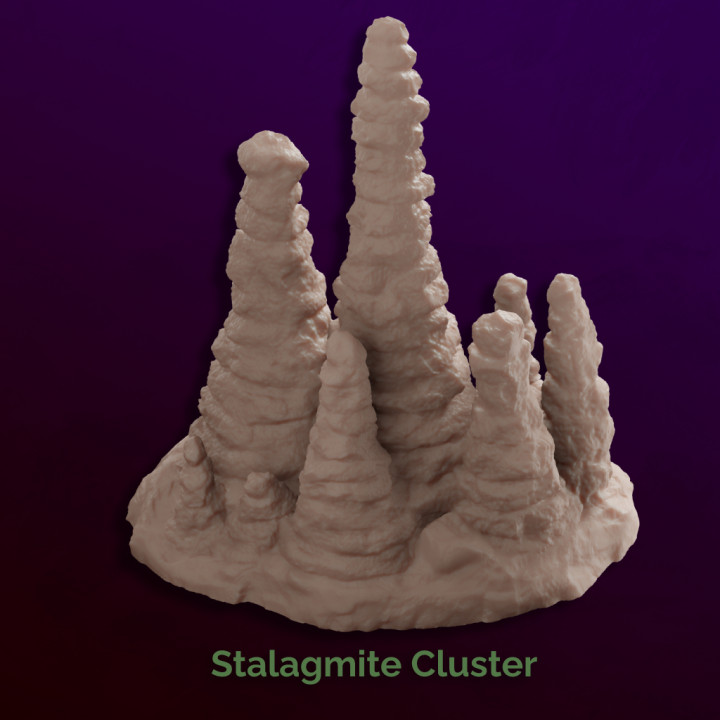 Stalagmite Cluster