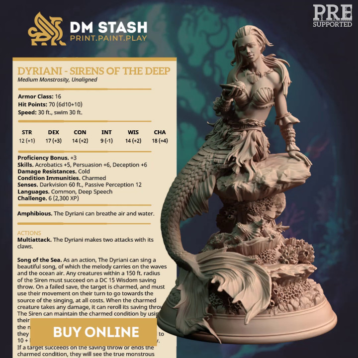 DM Stash 5E Campaign - Arisen Depths Pt III: Beneath The Waves image