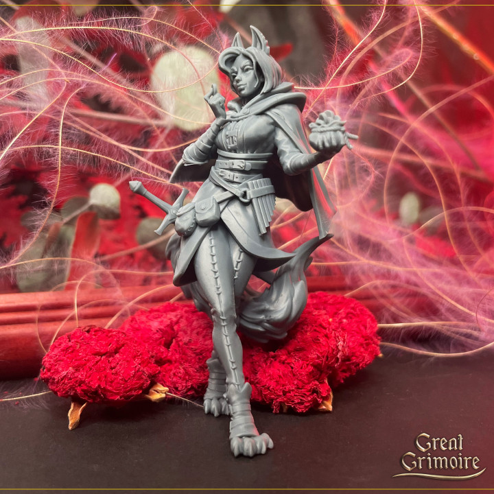 3D Printable Ms Fox By Great Grimoire