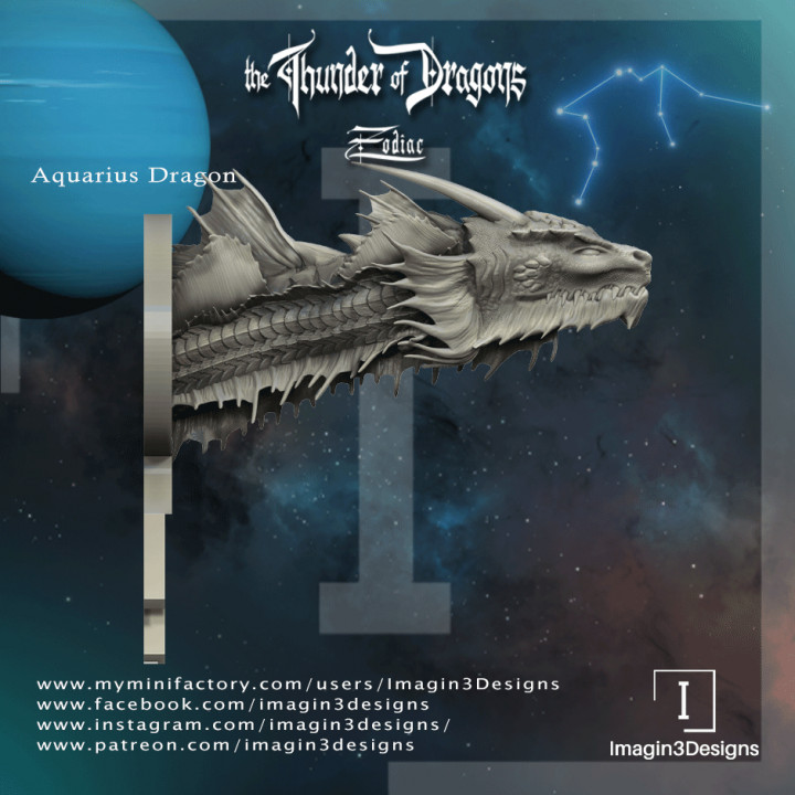 Aquarius Zodiac Dragon