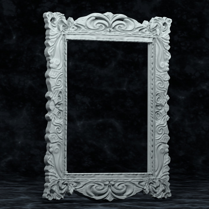 Baroque Frame, presupported