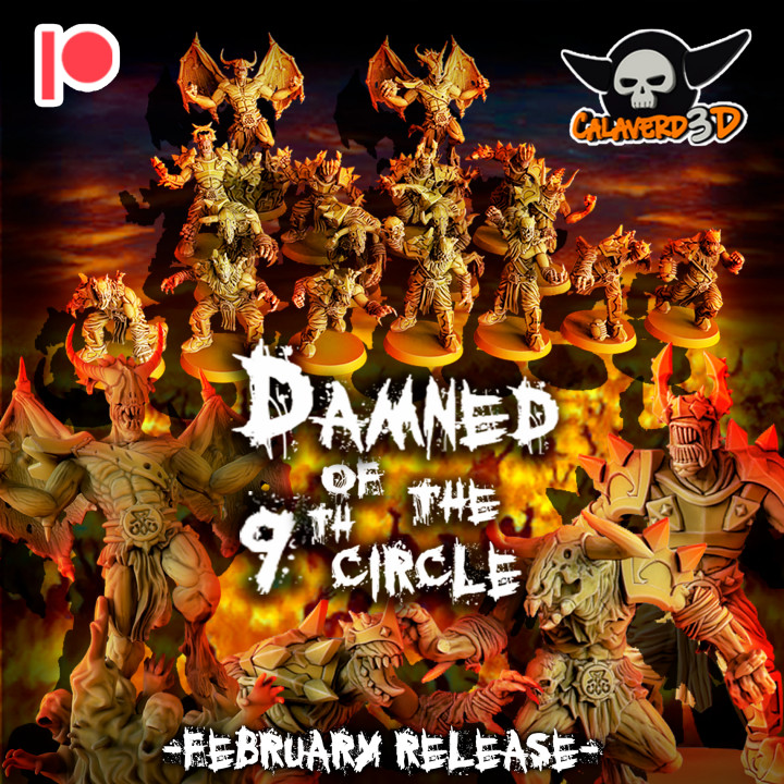 Damned of the 9th circle Team-February 2023 image