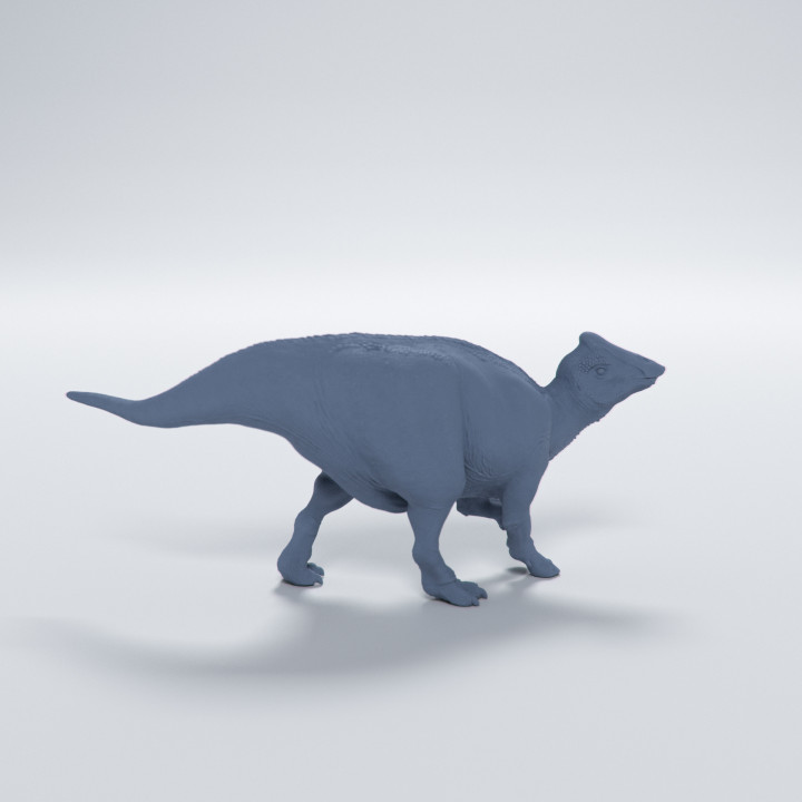 Charonosaurus juvenile 1-35 scale pre-supported dinosaur