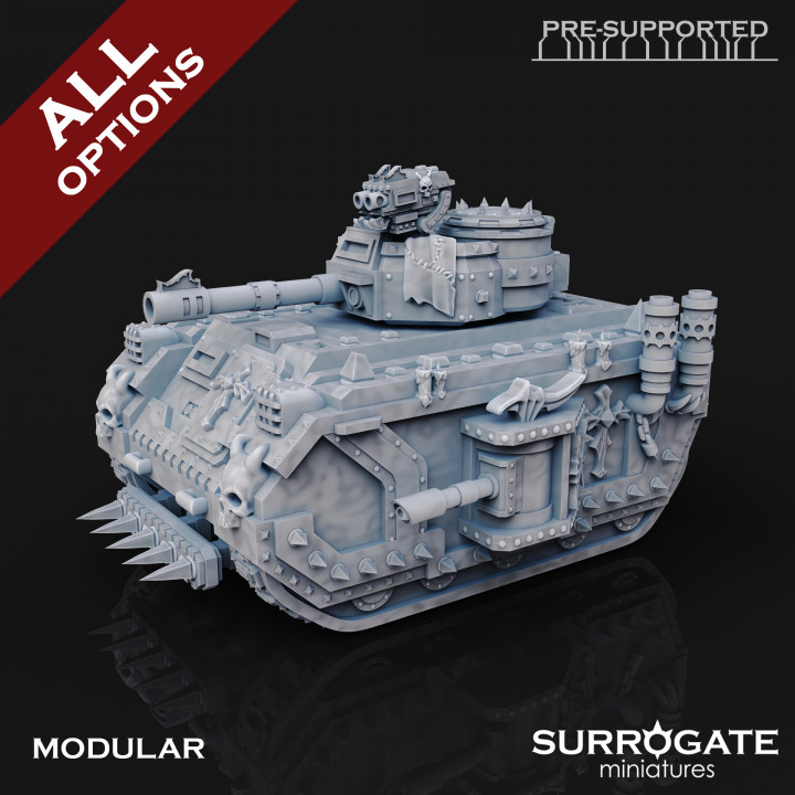 Midnight Sovereigns Midnight Chariot, Surrogate Miniatures February Vehicle Release image