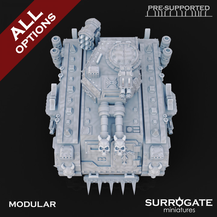Midnight Sovereigns Midnight Chariot, Surrogate Miniatures February Vehicle Release image
