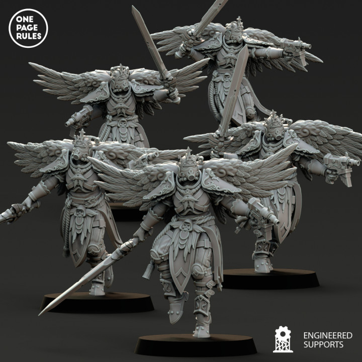 3D Printable Blessed Sisters - Release #4 by One Page Rules