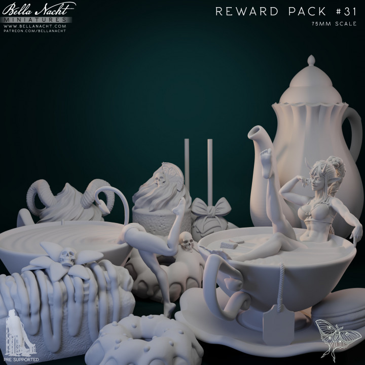 Reward Pack #31 | A Devilish Teaparty image
