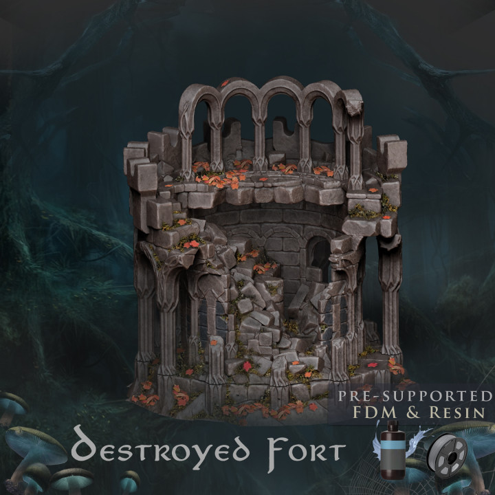 Destroyed Elven Fort image