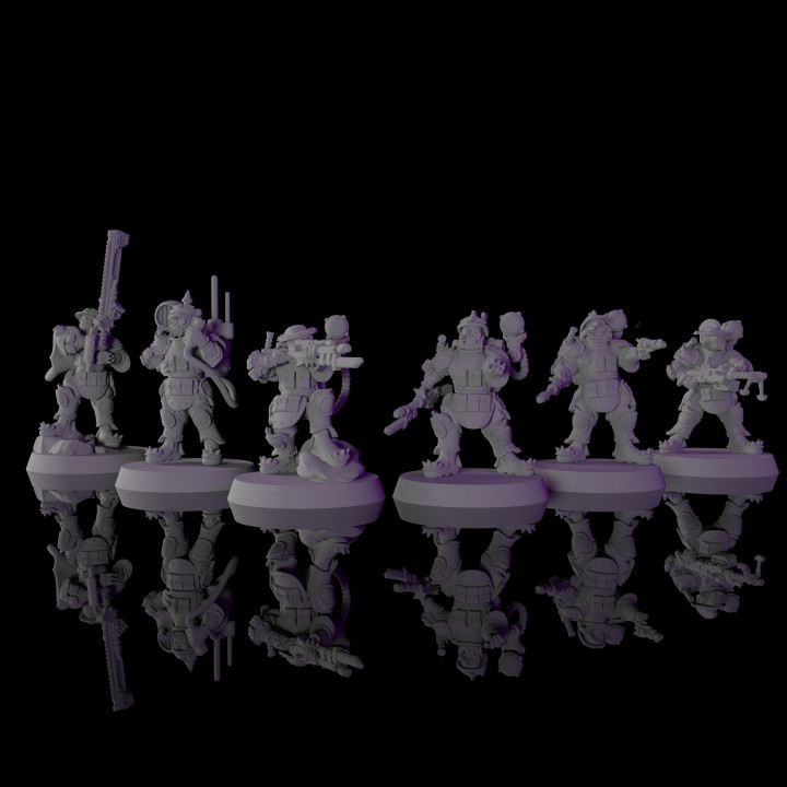 Imperial Army Guardsmen - Rifleman Squad image