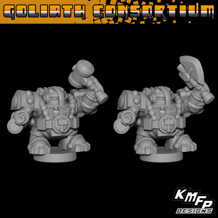 Goliath Consortium Exo-Suits (6-8mm)