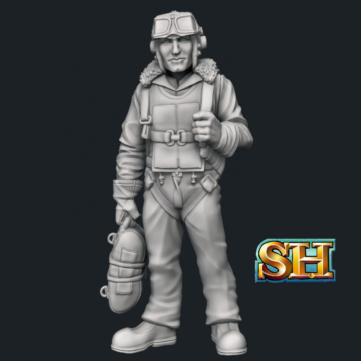 40mm World War II American Pilot