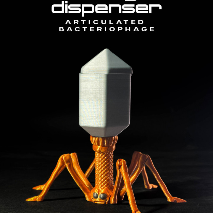 Candy Dispenser Articulated Bacteriophage image