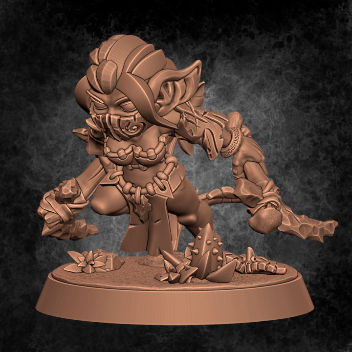 3d Printable March 2023 Forest Goblins Spider Clan Part 2 By