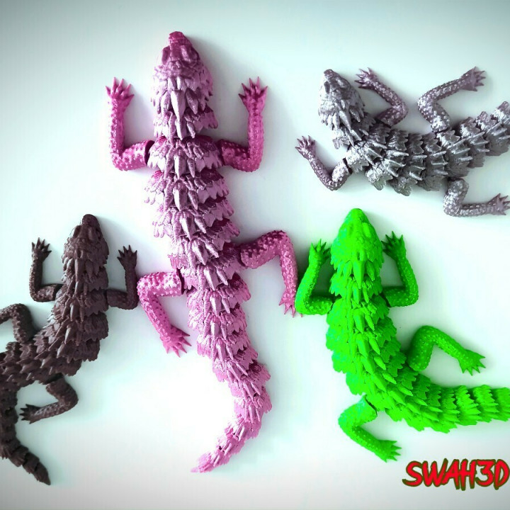 ARTICULATED LIZARD - PRINT IN PLACE image