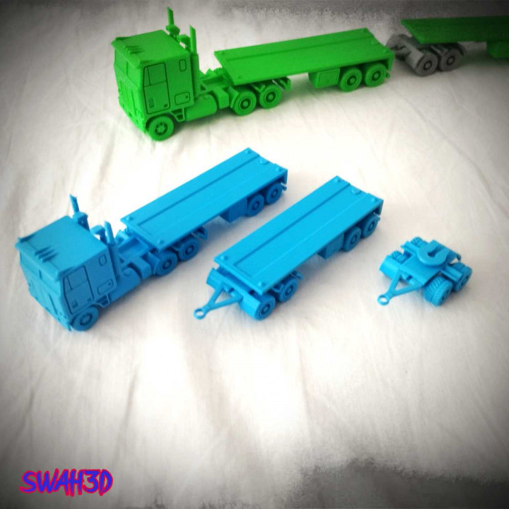 DOUBLE CHASSIS CONTAINER - ROAD TRAIN TRAILER image