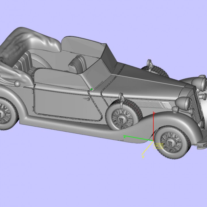 3D Printable horh by 3Dimontis