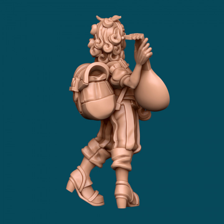 Waffle, a mischievous bard image
